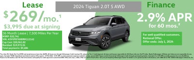 2024 VOLKSWAGEN TIGUAN 2.0T S AWD