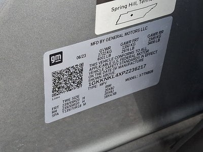 2023 GMC Acadia SLE