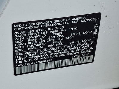 2024 Volkswagen Atlas Cross Sport 2.0T SEL R-Line