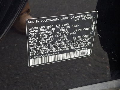 2025 Volkswagen Atlas 2.0T SEL Premium R-Line