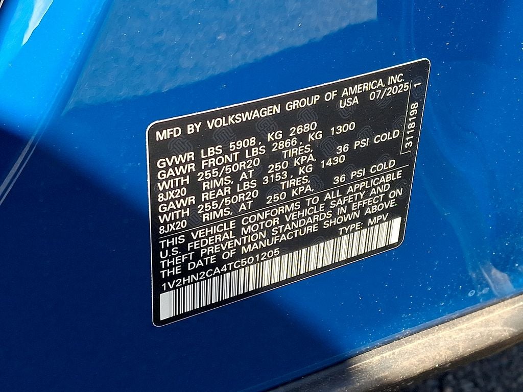 2026 Volkswagen Atlas 2.0T SE w/Technology