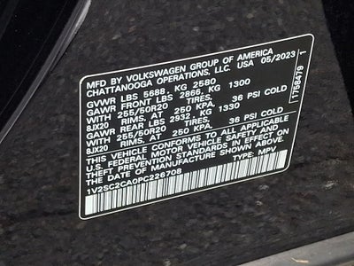 2023 Volkswagen Atlas Cross Sport 2.0T SEL R-Line