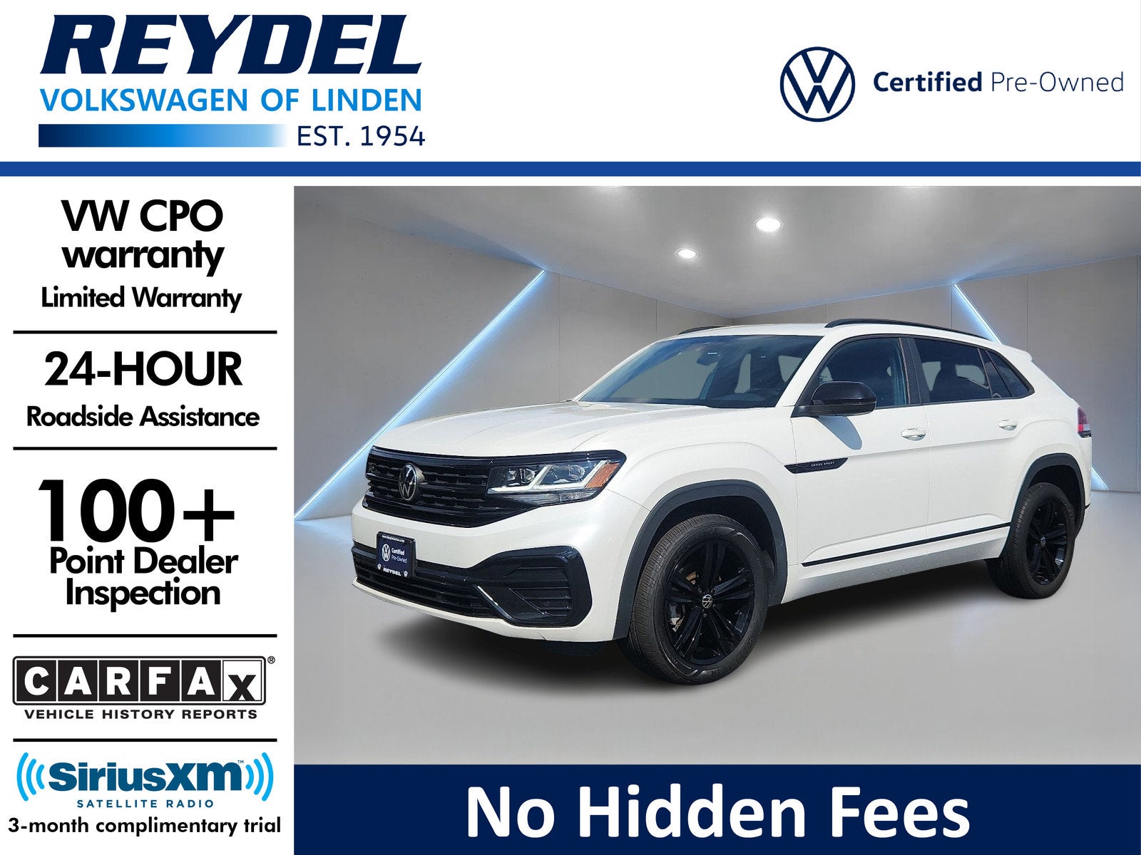 2023 Volkswagen Atlas Cross Sport SEL R-Line Black
