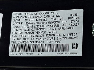 2025 Honda CR-V EX-L