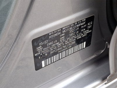 2022 Hyundai Accent SE