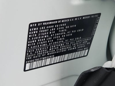 2026 Volkswagen Taos 1.5T S