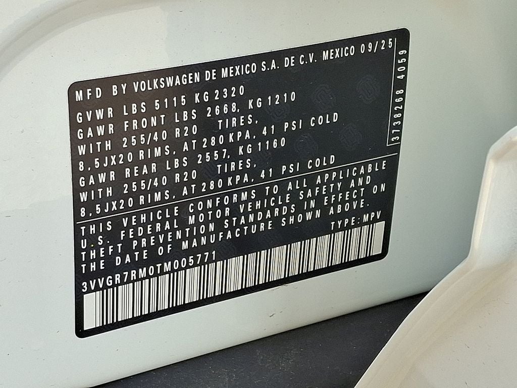 2026 Volkswagen Tiguan 2.0T SE R-Line Black