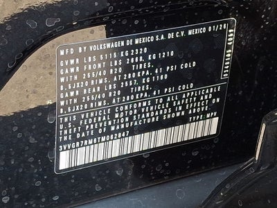 2026 Volkswagen Tiguan 2.0T SE R-Line Black