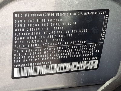 2026 Volkswagen Tiguan 2.0T SE