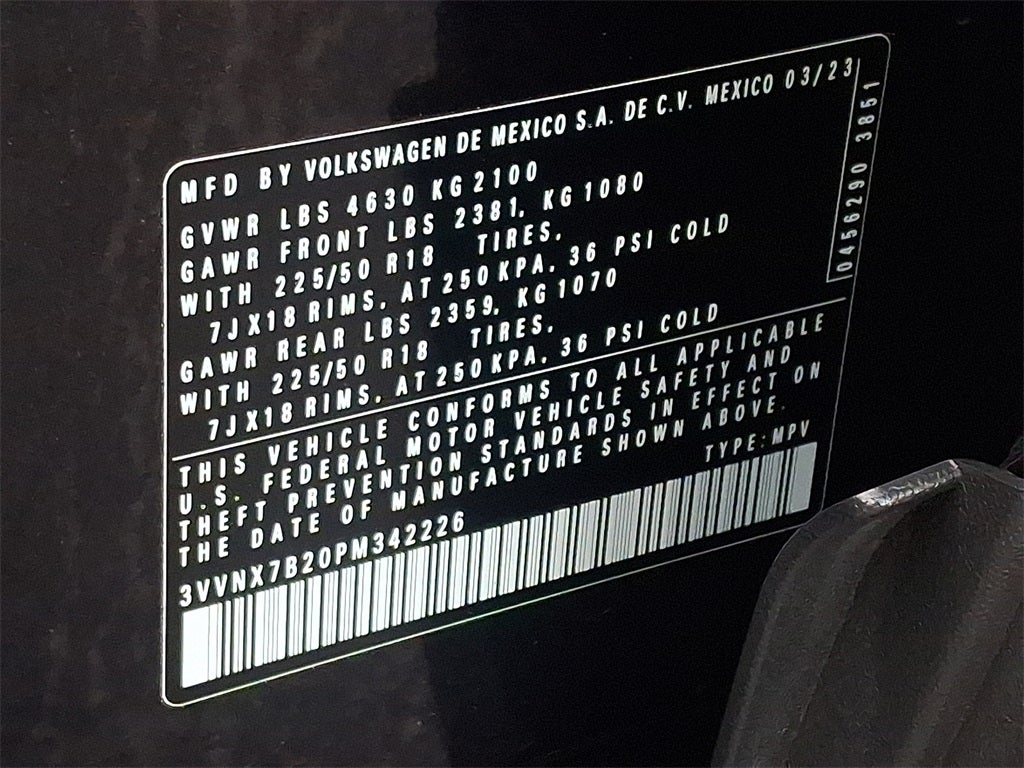 2023 Volkswagen Taos 1.5T SE