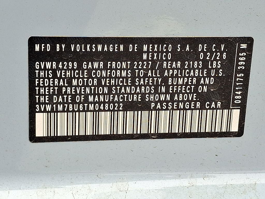 2026 Volkswagen Jetta GLI 2.0T Autobahn