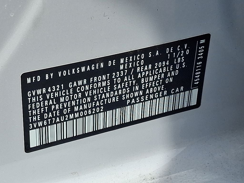 2021 Volkswagen Golf GTI 2.0T SE