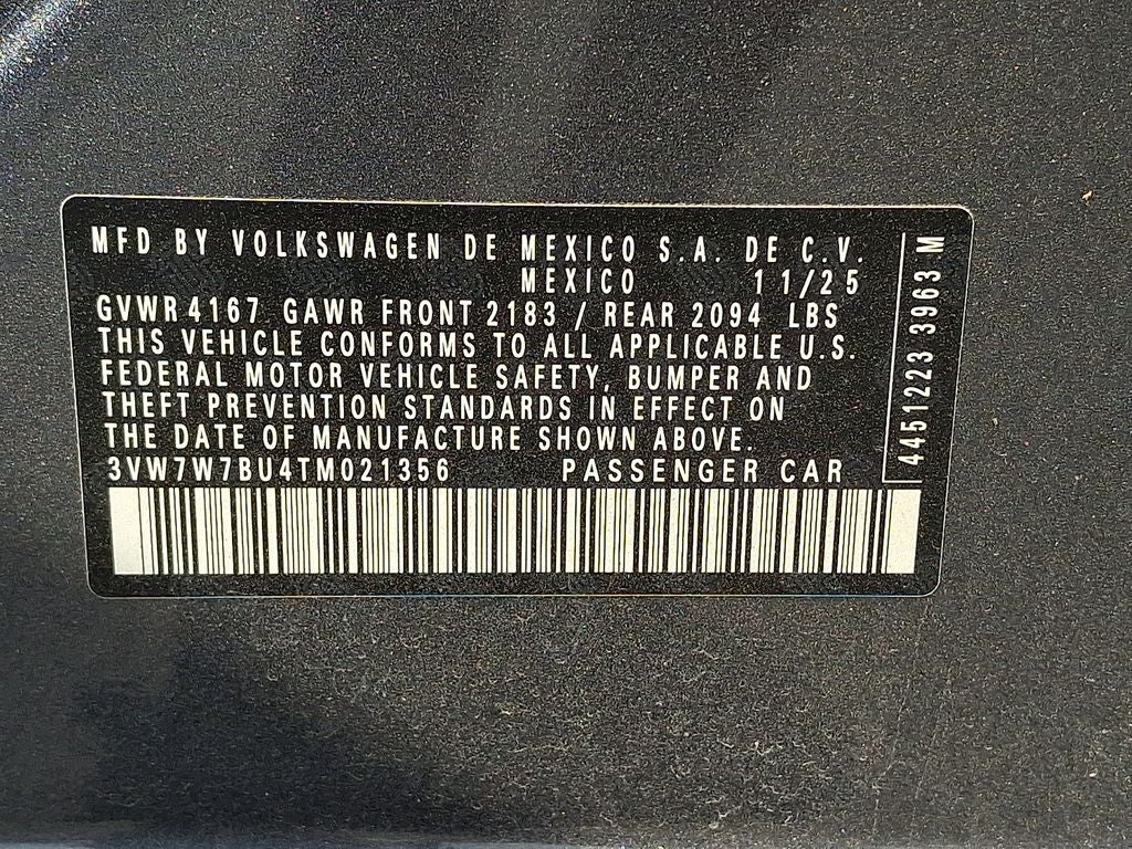 2026 Volkswagen Jetta 1.5T SE