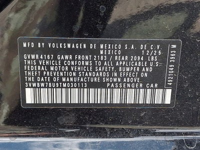 2026 Volkswagen Jetta 1.5T Sport