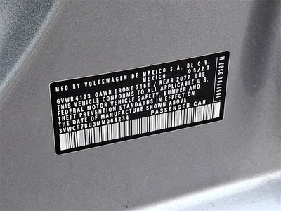 2021 Volkswagen Jetta 1.4T S