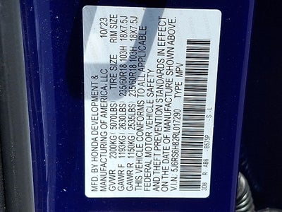 2024 Honda CR-V Hybrid Sport-L