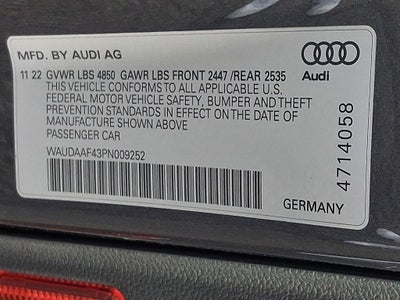 2023 Audi A4 45 S line Premium quattro