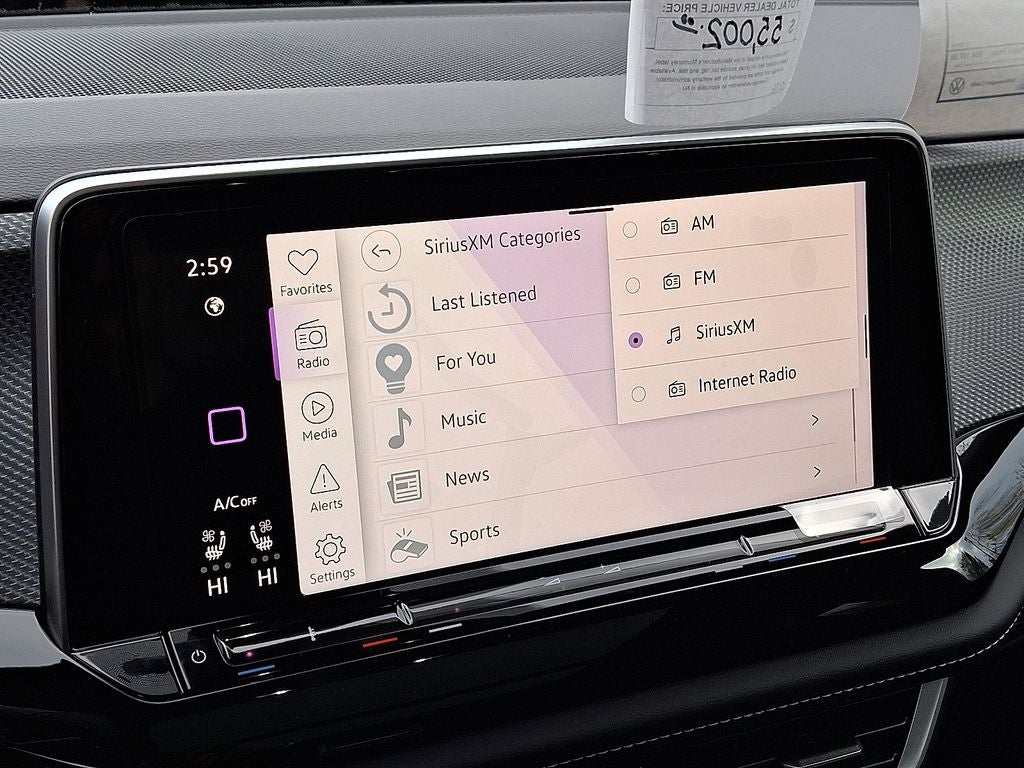 2026 Volkswagen Atlas Cross Sport 2.0T SEL R-Line Black