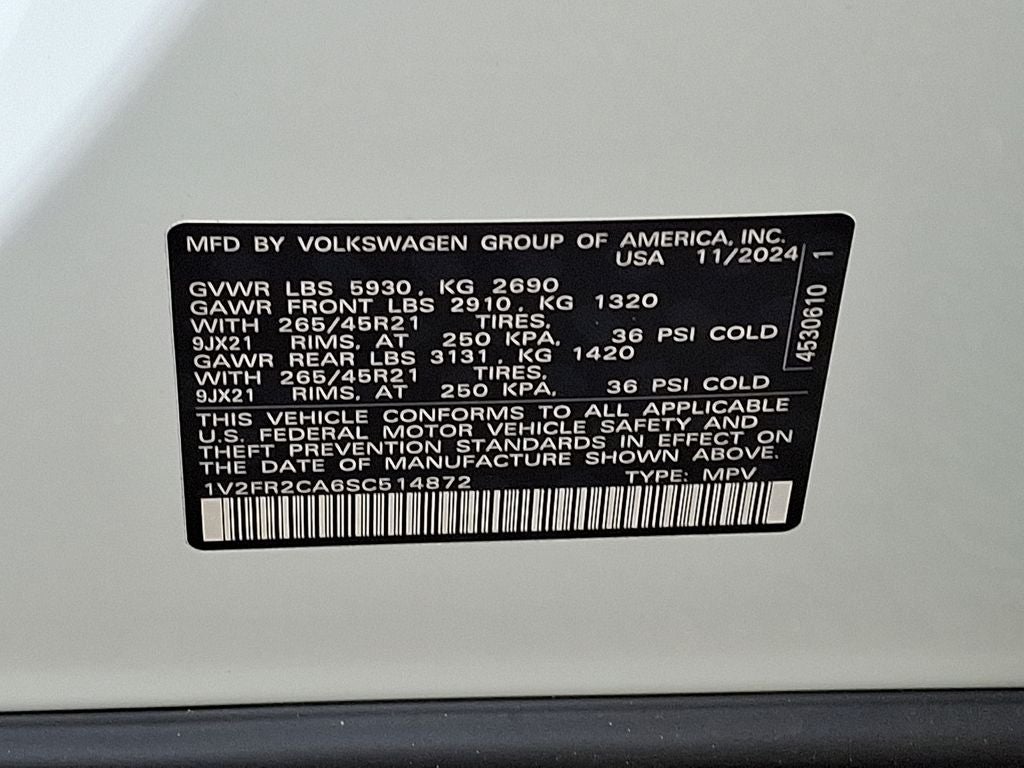 2025 Volkswagen Atlas 2.0T SEL Premium R-Line