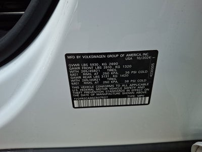 2025 Volkswagen Atlas 2.0T SEL Premium R-Line