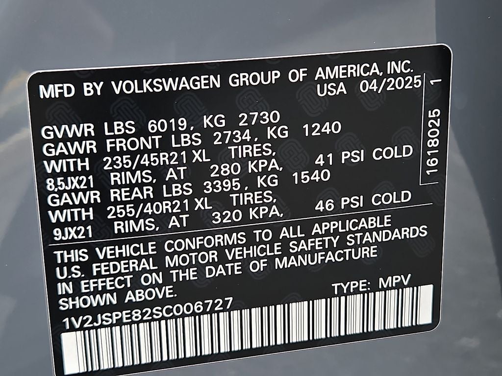 2025 Volkswagen ID.4 Pro S Plus