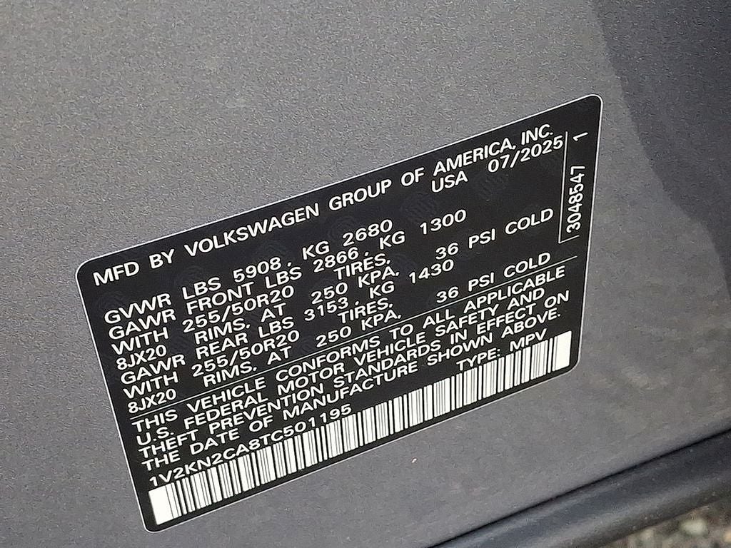 2026 Volkswagen Atlas 2.0T SE w/Technology