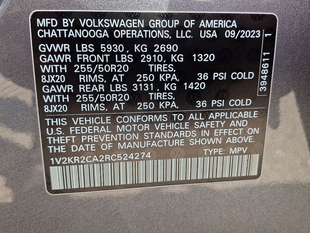 2024 Volkswagen Atlas 2.0T SE w/Technology