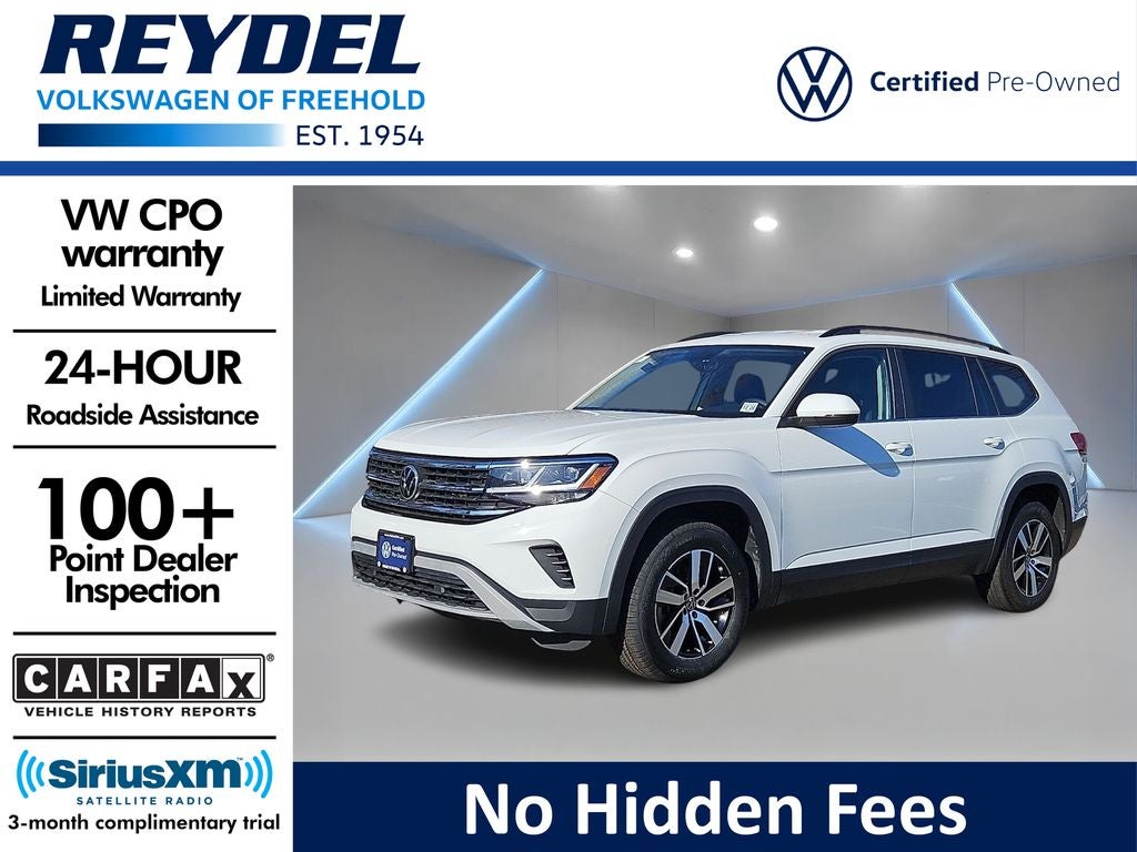 2022 Volkswagen Atlas 2.0T SE