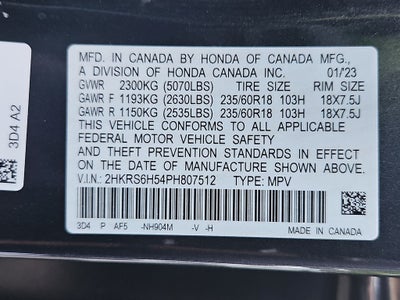 2023 Honda CR-V Hybrid Sport