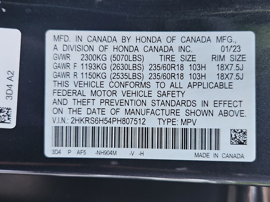 2023 Honda CR-V Hybrid Sport