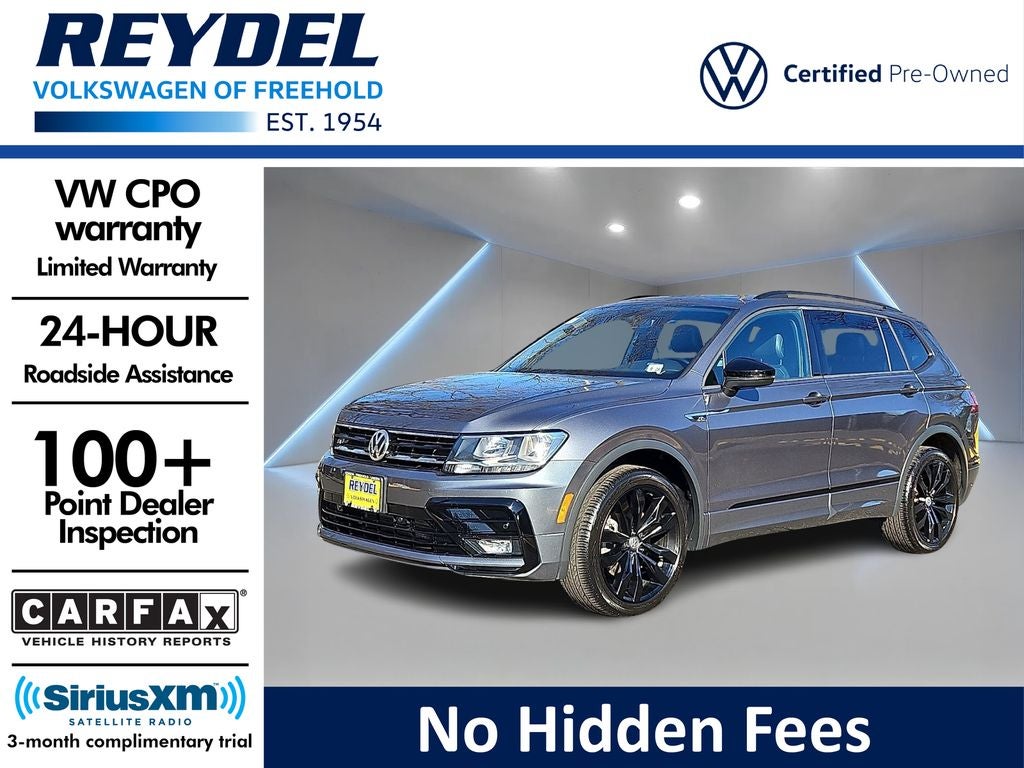 2021 Volkswagen Tiguan 2.0T SE R-Line Black