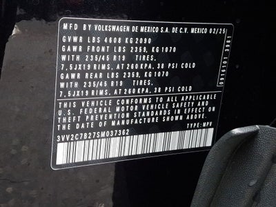 2025 Volkswagen Taos 1.5T SE Black