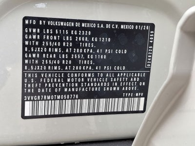 2026 Volkswagen Tiguan 2.0T SE R-Line Black