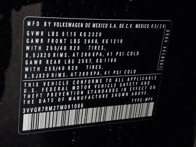 2026 Volkswagen Tiguan 2.0T SE R-Line Black