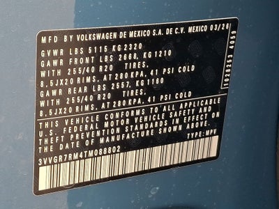 2026 Volkswagen Tiguan 2.0T SE R-Line Black