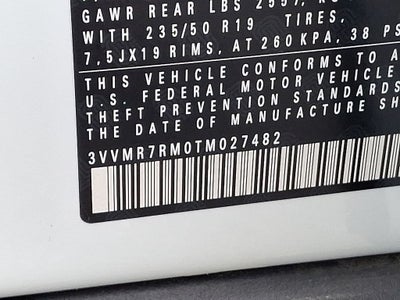 2026 Volkswagen Tiguan 2.0T SE