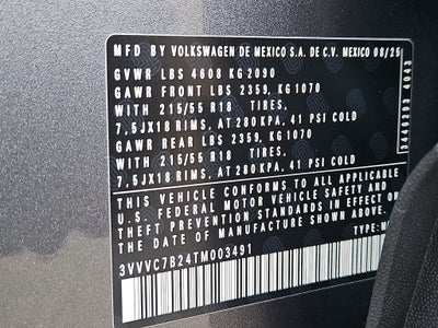 2026 Volkswagen Taos 1.5T SE