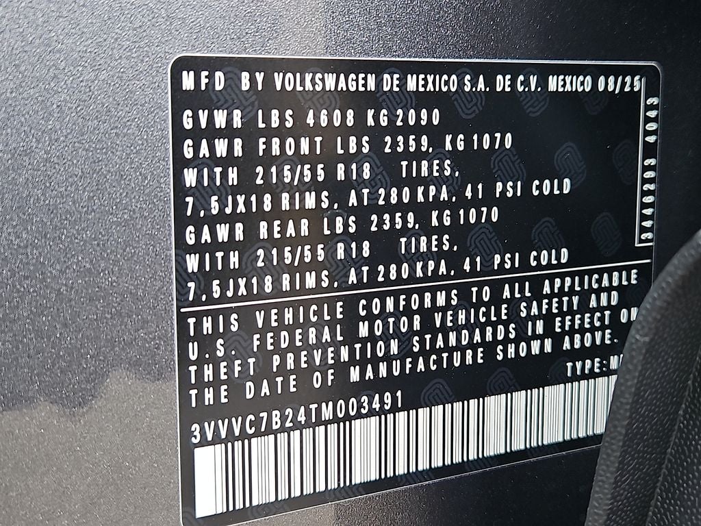 2026 Volkswagen Taos 1.5T SE