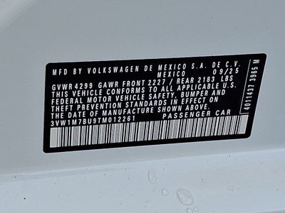 2026 Volkswagen Jetta GLI 2.0T Autobahn