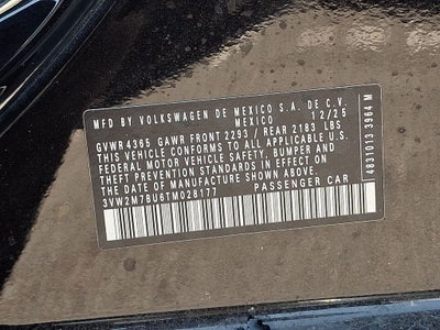 2026 Volkswagen Jetta GLI 2.0T Autobahn