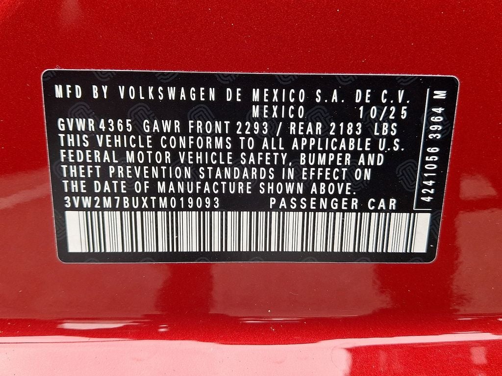 2026 Volkswagen Jetta GLI 2.0T Autobahn