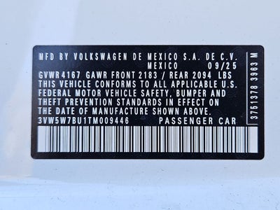 2026 Volkswagen Jetta 1.5T S