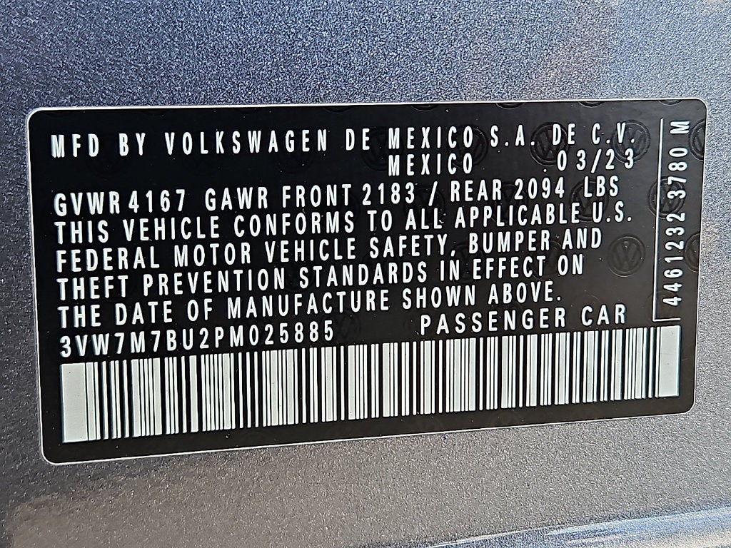 2023 Volkswagen Jetta 1.5T SE