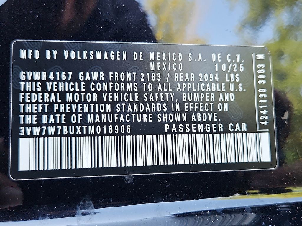 2026 Volkswagen Jetta 1.5T SE