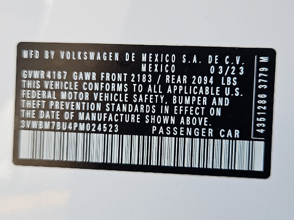 2023 Volkswagen Jetta 1.5T Sport