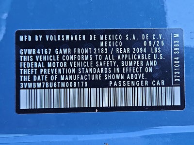 2026 Volkswagen Jetta 1.5T Sport