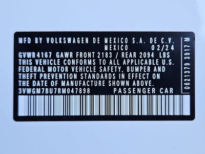 2024 Volkswagen Jetta 1.5T SEL