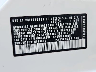2026 Volkswagen Jetta 1.5T SEL