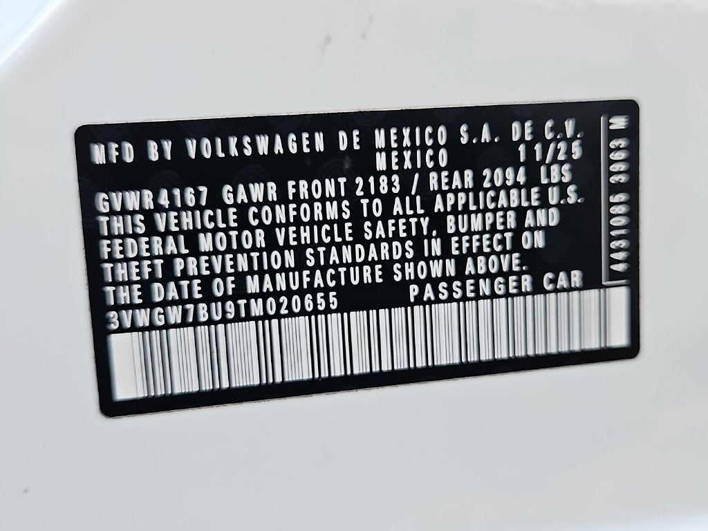 2026 Volkswagen Jetta 1.5T SEL