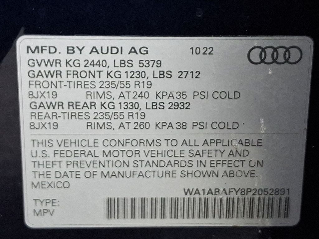 2023 Audi Q5 40 Premium quattro